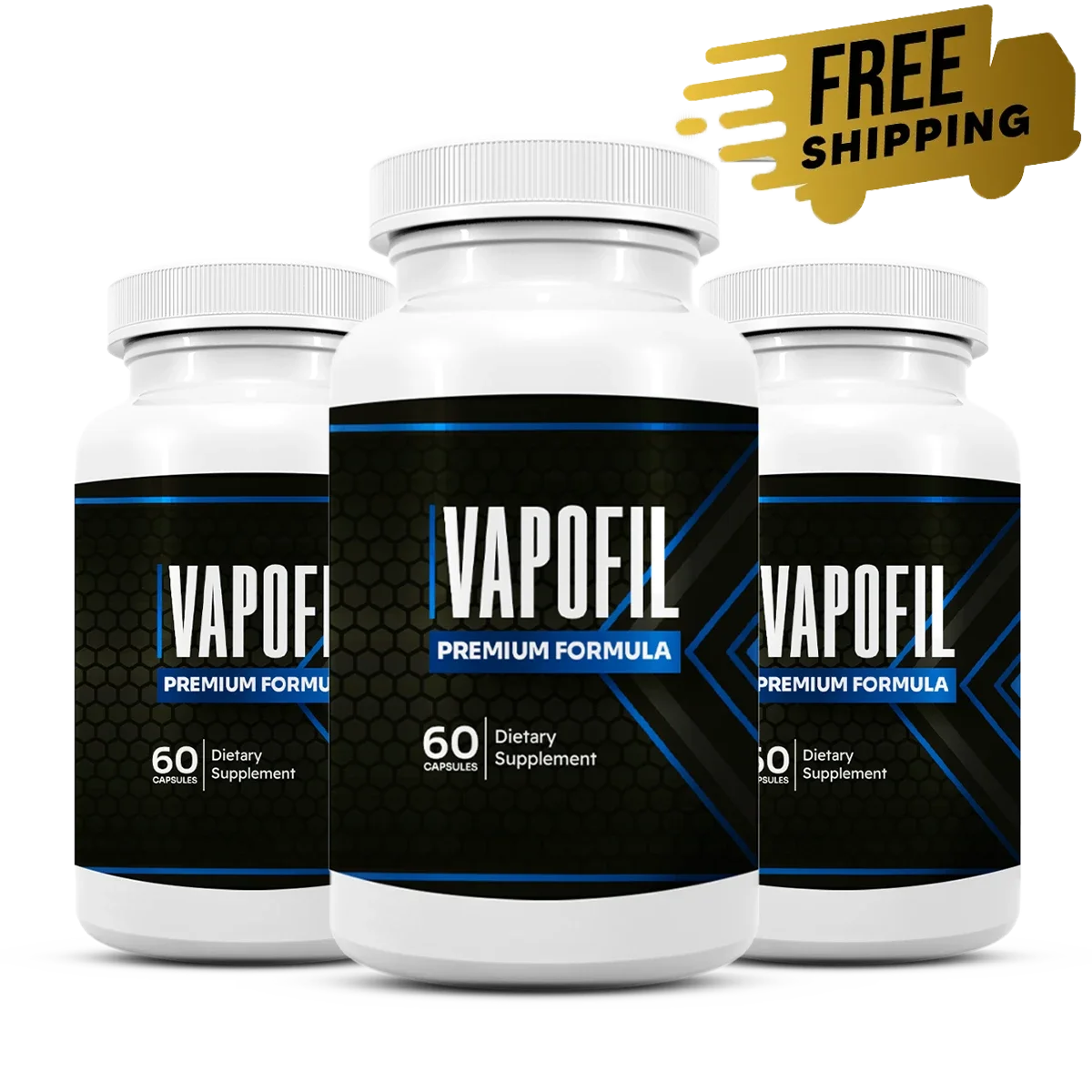 3 bottles of Vapofil
